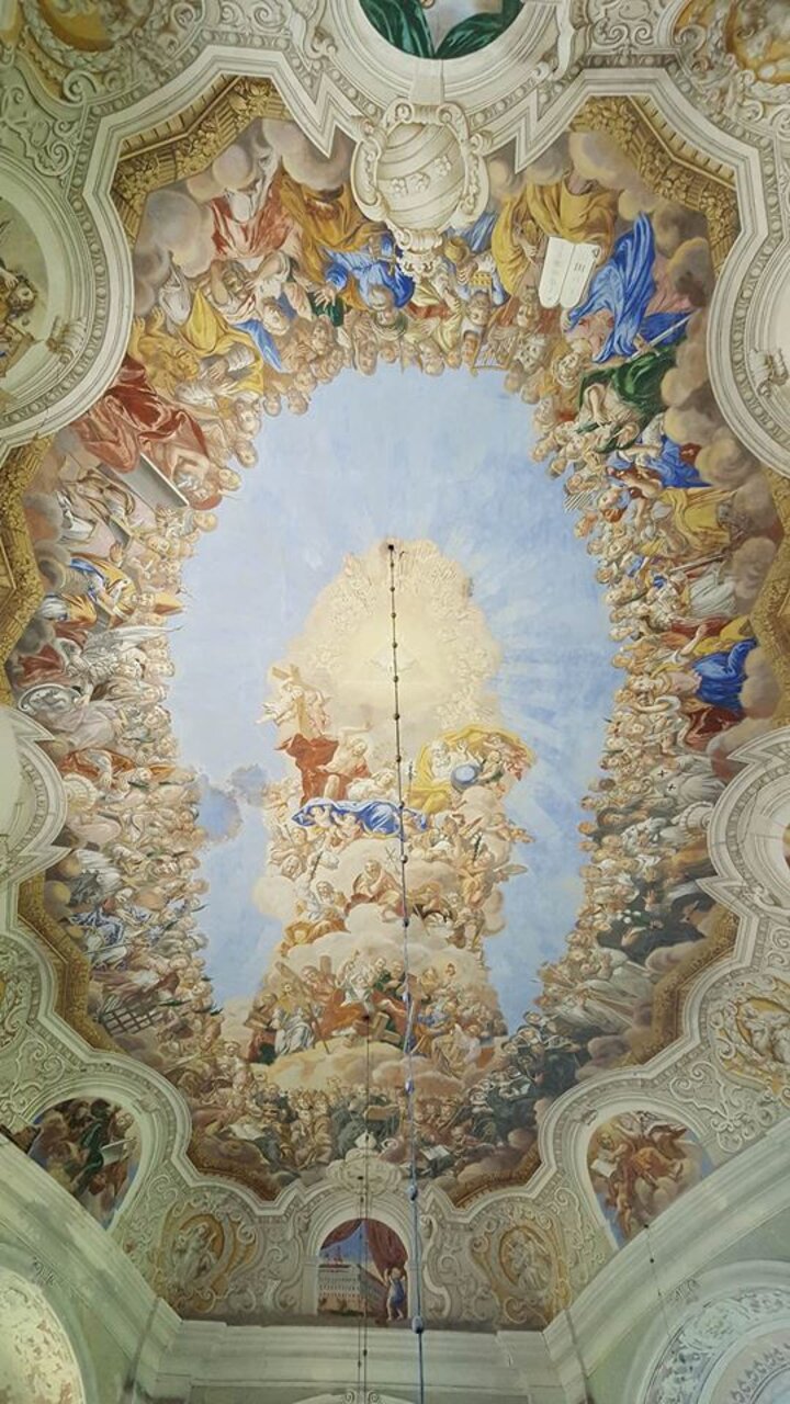 church ceiling
